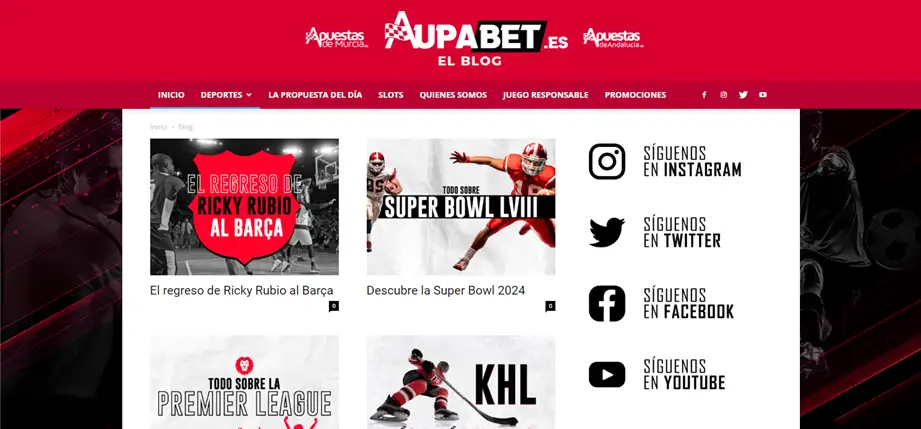 Aupabet blogo